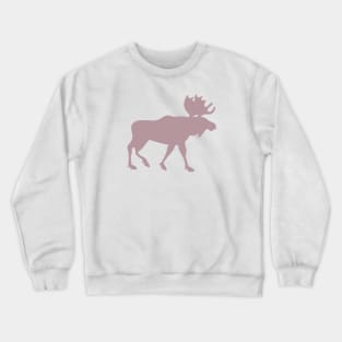 Moose (Rustic) Crewneck Sweatshirt